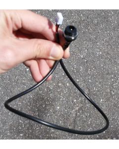 Stationary bike power cable 3 pin for cycloergometer